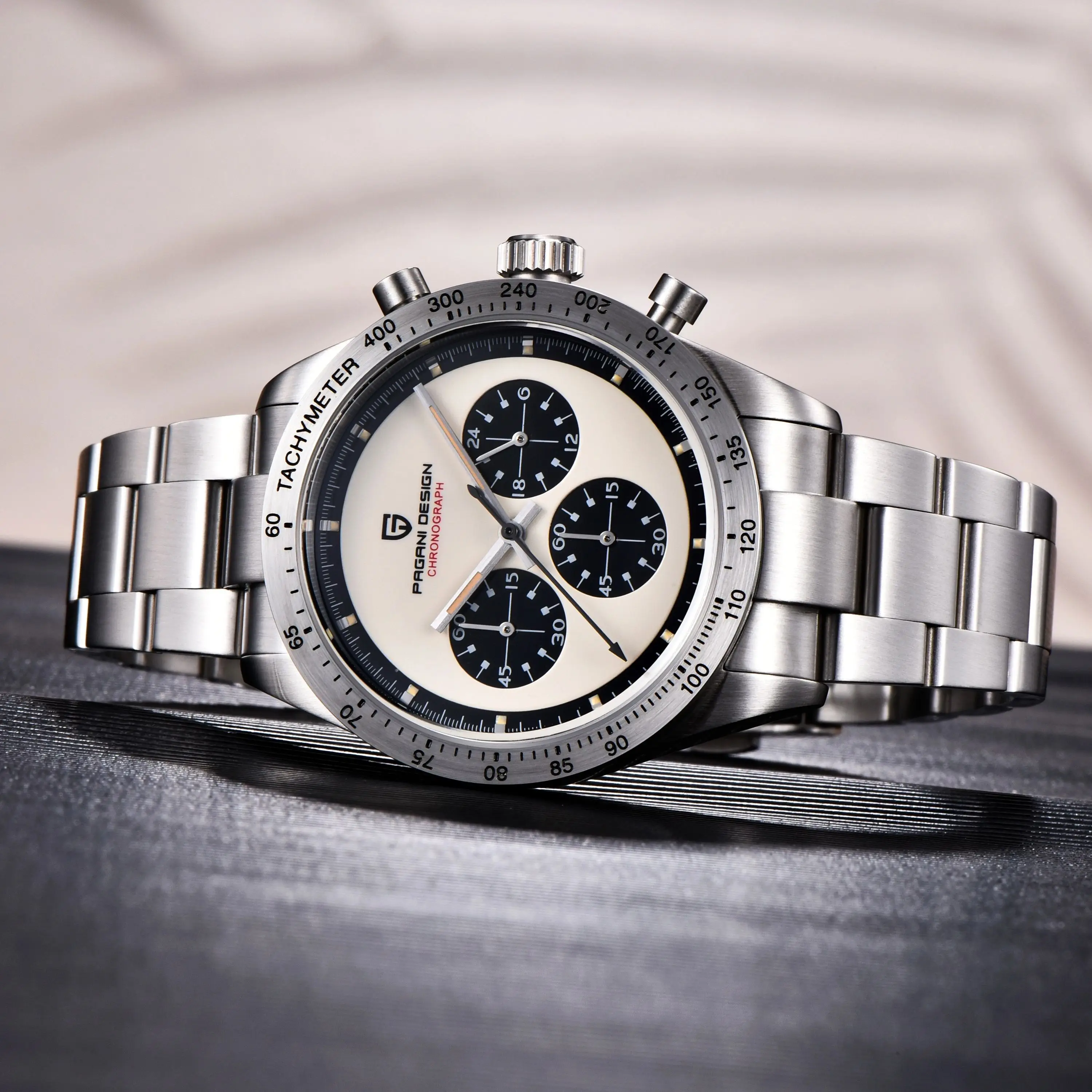 2026 New PAGANI DESIGN Men's Watches Quartz Watch Men Japan VK63 Movt Sapphire Crystal Wristwatch Retro Racing Car Chronograph