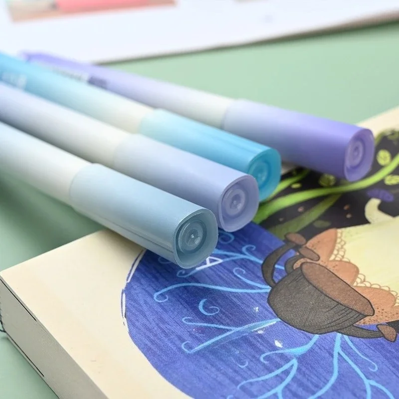 هايلايتر ألوان باستيل خفيفة نابضة بالحياة لتدوين الملاحظات ودراسة الكتب المدرسية وعلامات طرف الإزميل واللوازم المدرسية للطلاب والعودة إلى المدرسة