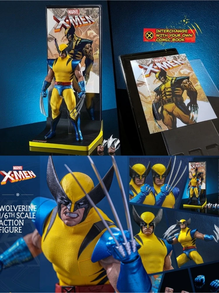 Original Hono Studio Hs01 Hs03 1/6 Movable Model Collection Toys Hot Toys Ht X-men Comic Ver. Logan James Howlett