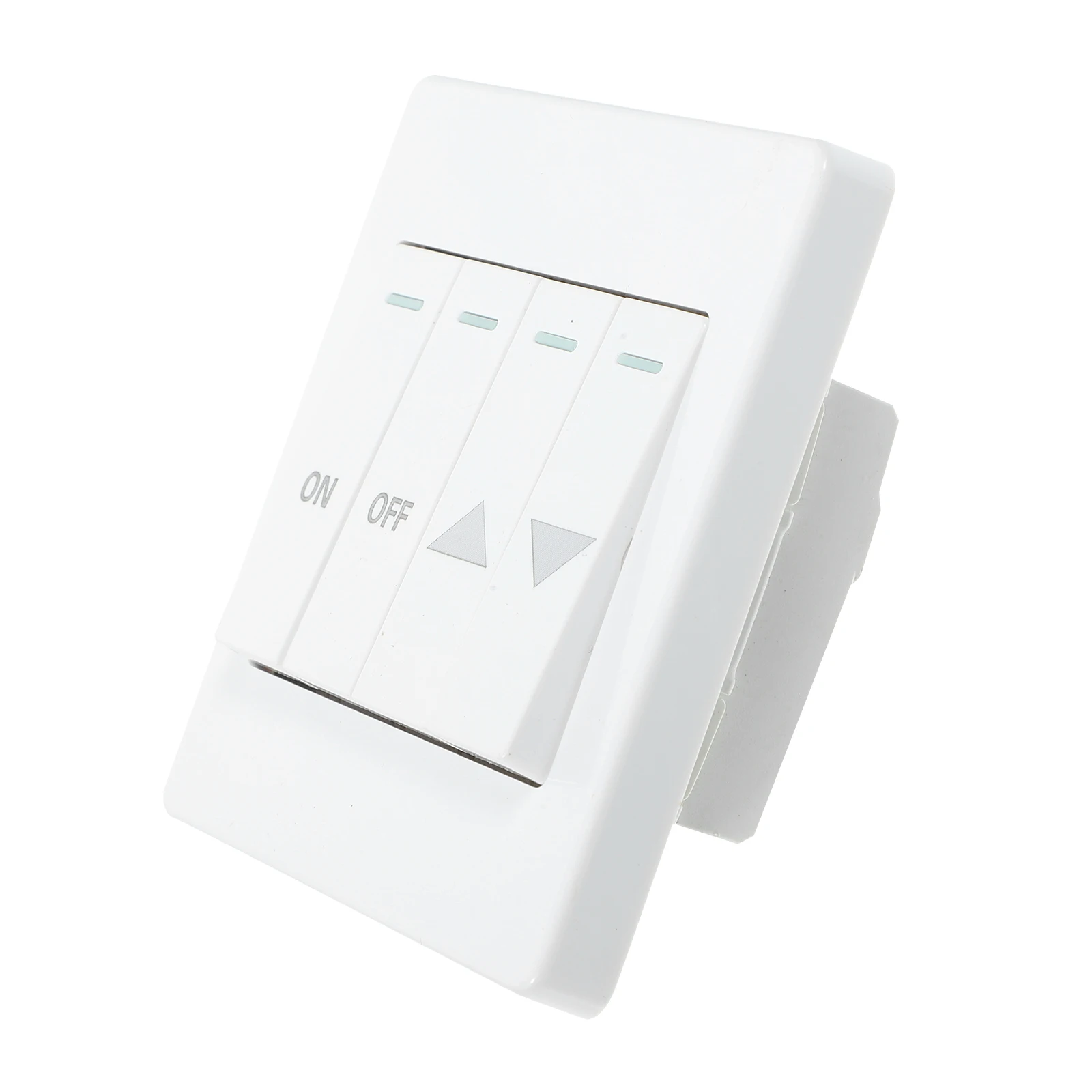 

Universal 4-Button Door Opener Panel Reset Switch Durable Wall Mount Control Replacement Part For Curtains Shutters Garage