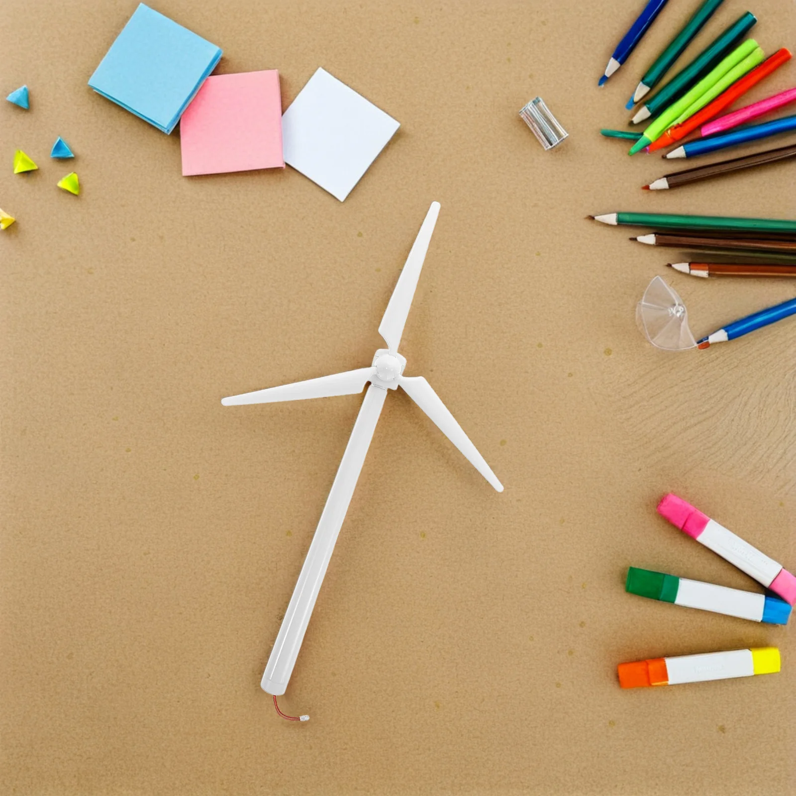 Śmigła do wiatraka solarnego Mini DIY Turbina Zabawka Edukacyjna STEM Prezent Małe Zabawki Wiatrowe Części do Wiatraka Ogrodowego