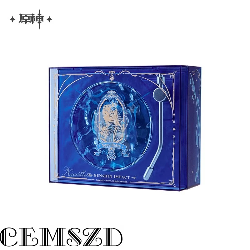 [Genuine] Game Genshin Impact Neuvillette Bluetooth Speaker Cosplay Anime Cartoon Masquerade Accessories Props Christmas Gifts view 5