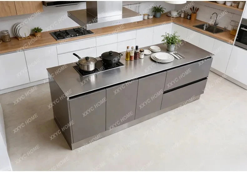 

MM 304 solid 5mm stainless steel cabinet, Nakajima Taiwan, dining side cabinet corner locker