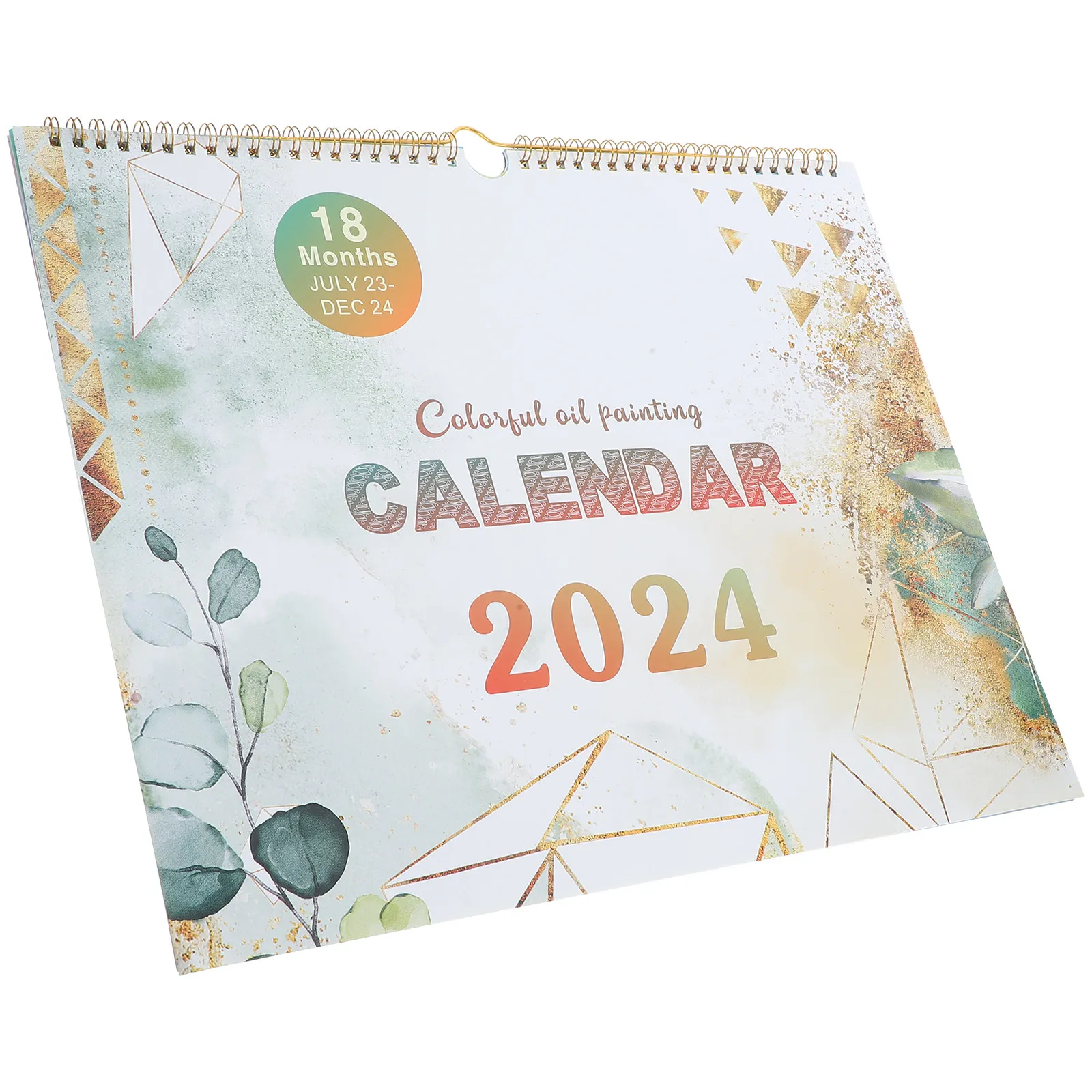 

Large Wall Calendar Monthly Spiral Hanging Calendar for Home Office 2024 Yearly Planner Art Wall Calendars Calendars