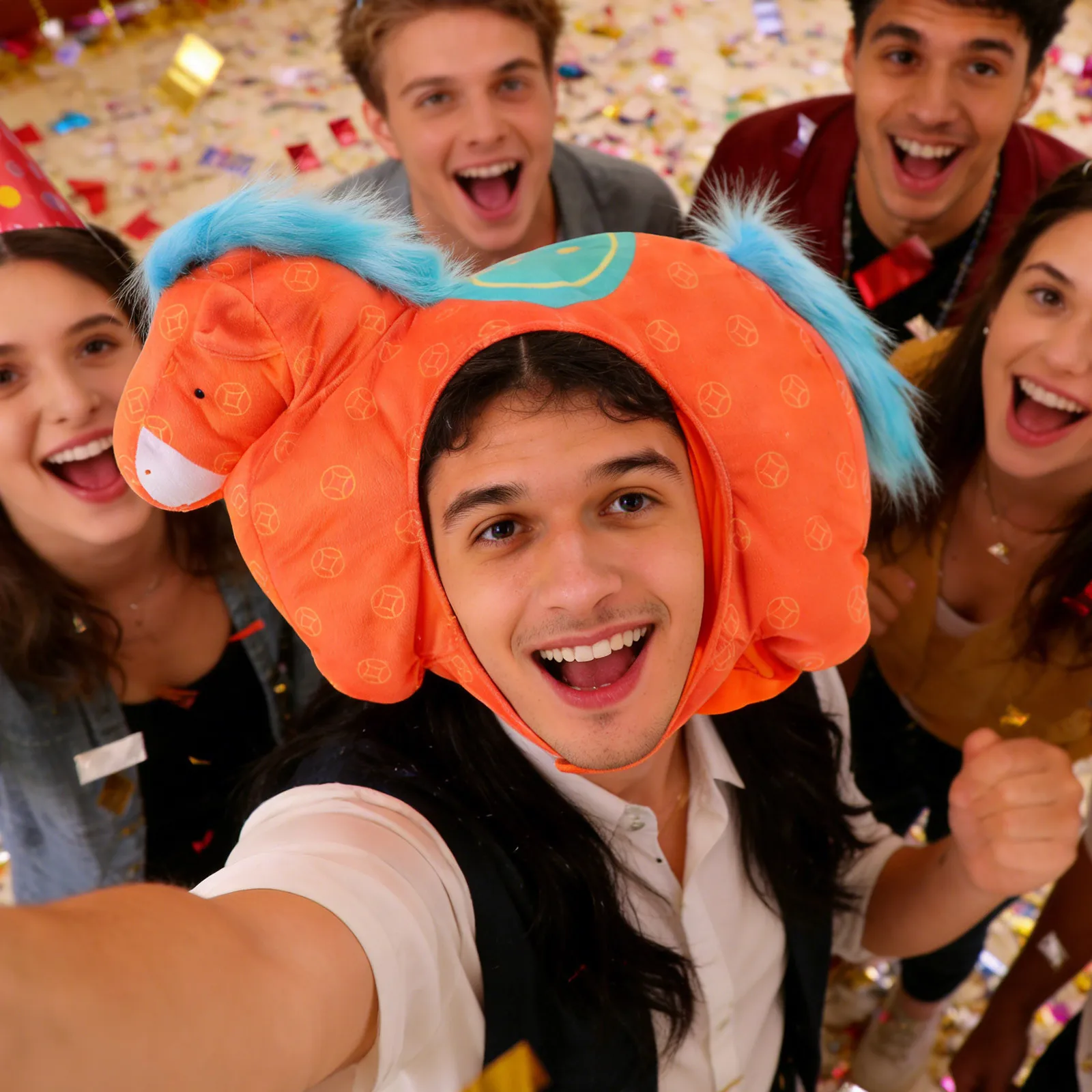 Paardenhoofd Hoofddeksel Creatieve Cartoon Paardenhoed voor Chinees Nieuwjaar 2026 Viering Party Photo Booth Props Prestaties