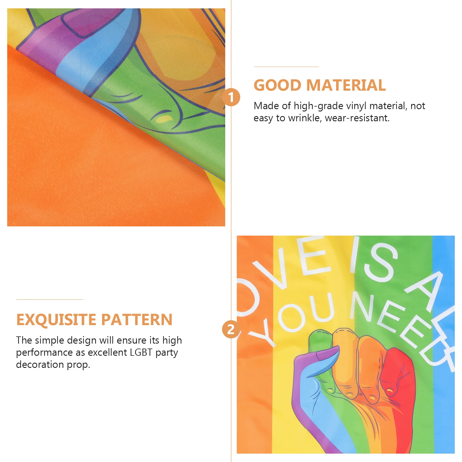 

Pride Lightweight Polyester Mini Flags Party Decorations Outdoor Equality Garden Banner Gay Banner