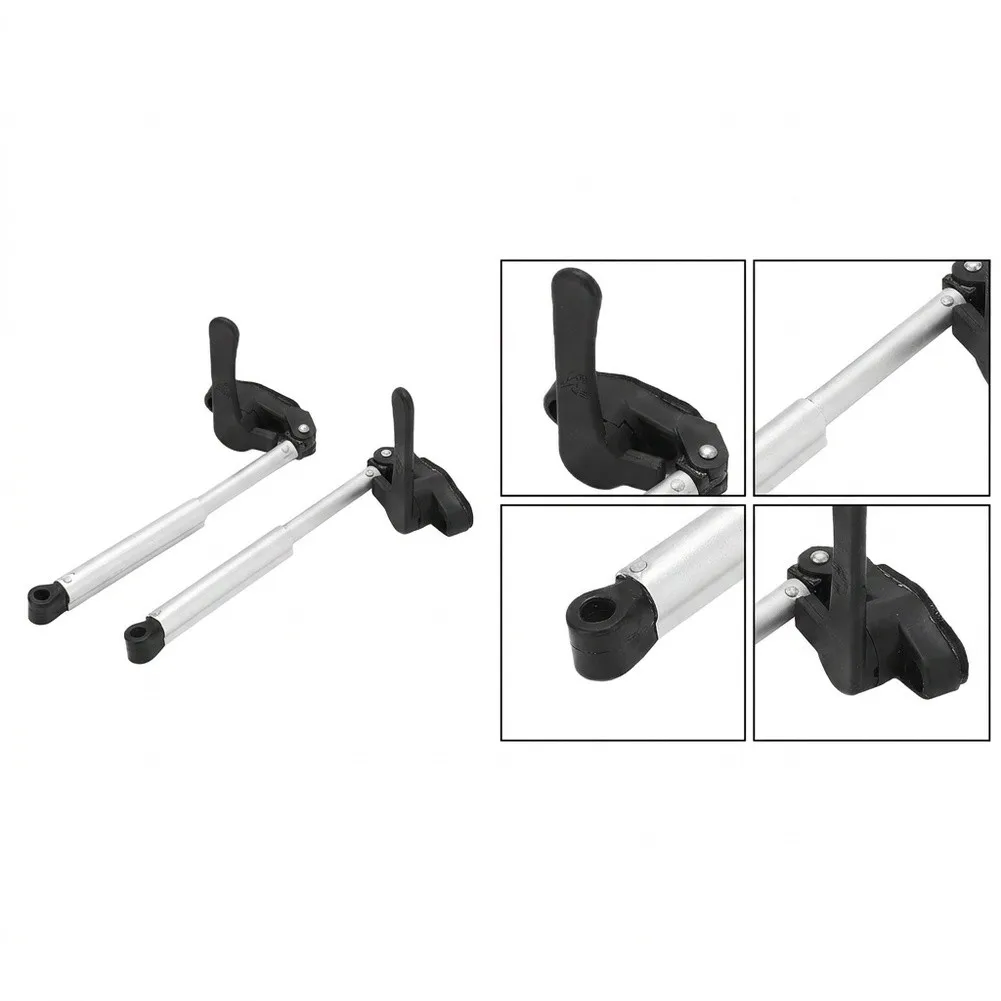 Telescopic Lid Support Strut 230mm with Safety for lock for RV for caravan and Yacht Window Aluminum Alloy Automatic Open