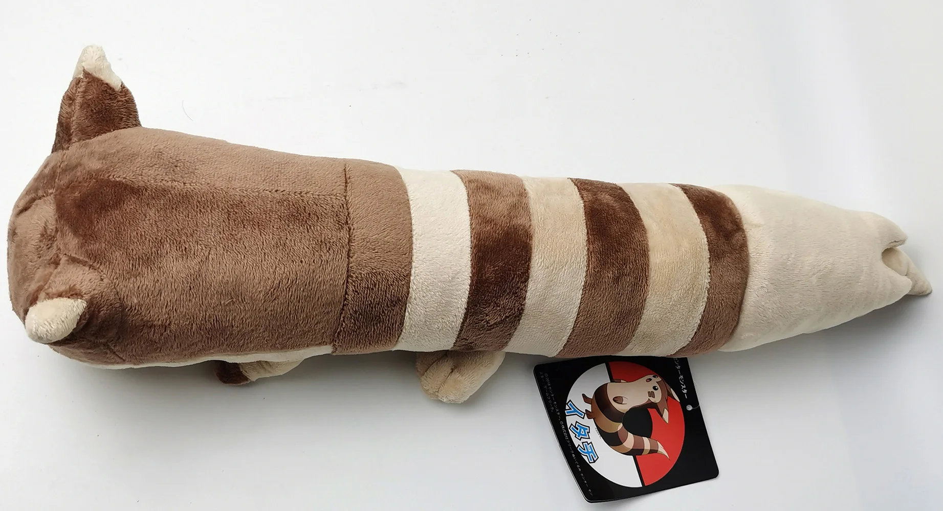 TAKARA TOMY Pokemon LEGENDS Z-A Furret 18 inches Plush Toy , Nintendo Switch Cartoon Game Squirrel Rat Stuffed Animal Teddy Doll