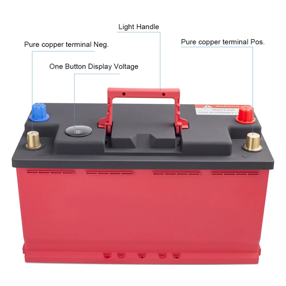 Imagem -03 - Bateria de Lítio Ciclo Profundo 4000 Vezes para rv Iate Carrinho de Golfe Bluetooth Embutido Bms com Carregador 10a 24v 80ah Lifepo4