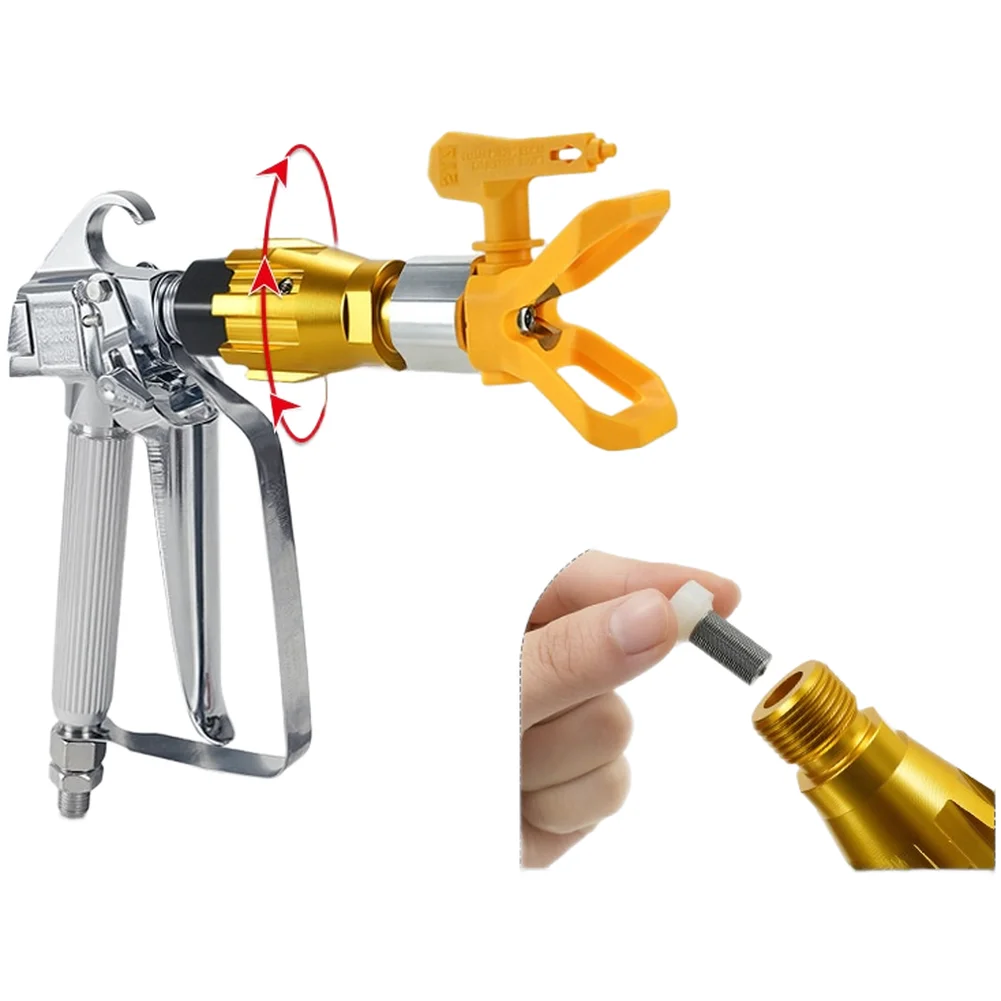 Adjustable 360 Degree Spray Joint Filter Regulator For Air Paint Sprayers To Allow-Flexible Direction Control