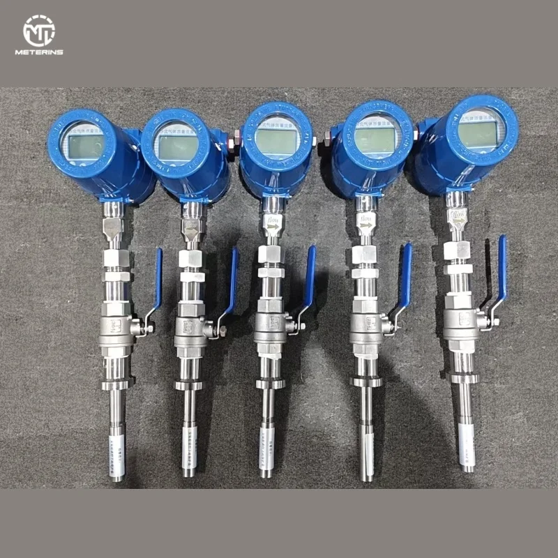 Multi-Gas Thermal Mass Flow Meter with Inline Design for Easy Installation