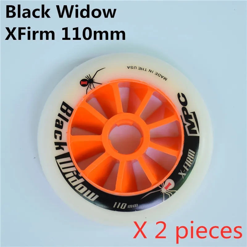 MPC-Pista de ataque naranja XFirm, rueda de patinaje de velocidad en línea de 110mm para carretera/calle, hormigón, carrera al aire libre, 6p, 8p