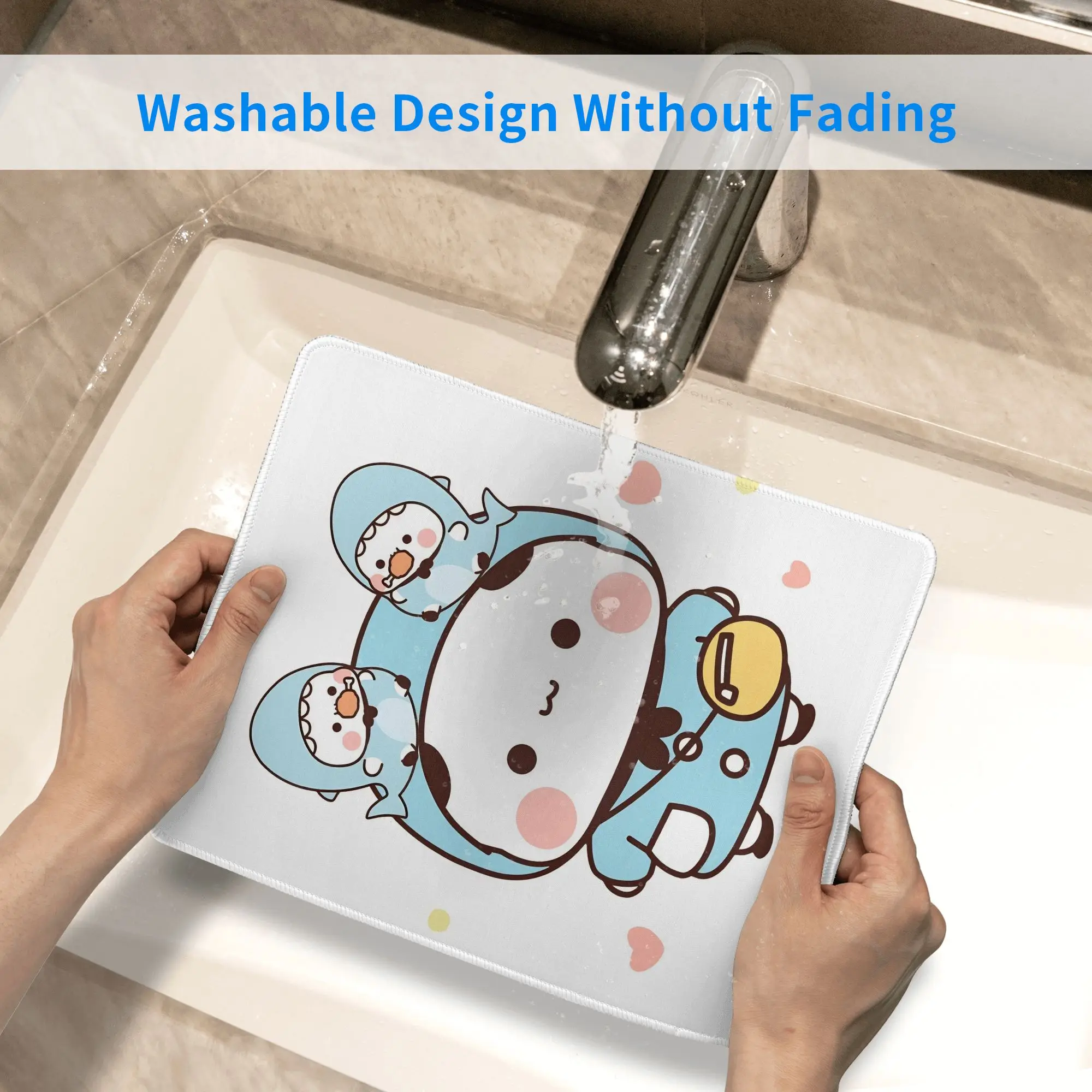 Cartoon Bubu Dudu PC Tappeto Mousepad Orso Simpatico tappetino per mouse per computer in gomma da gioco