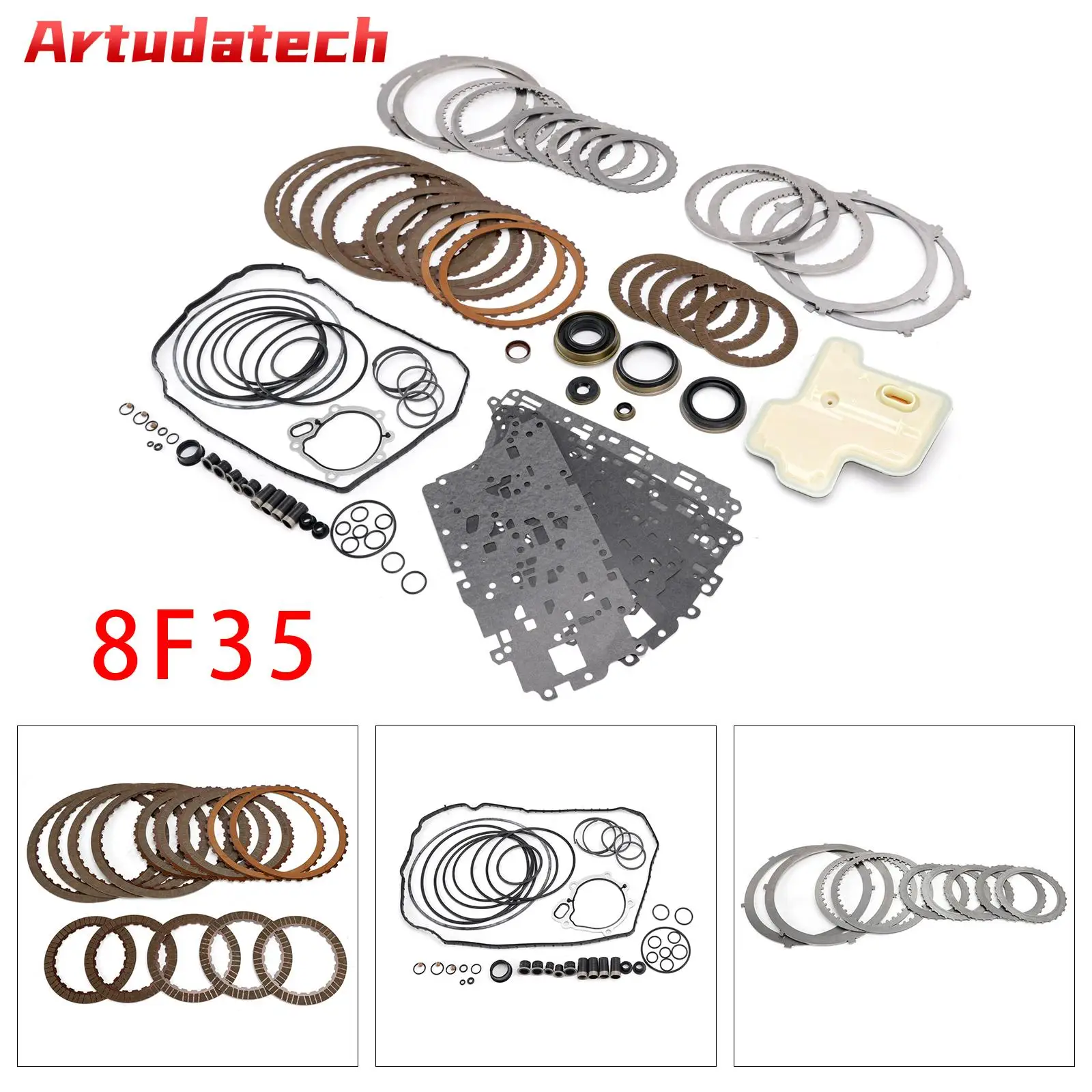 

Комплект для восстановления трансмиссии Artudatech 8F35 JM5Z-7A098-A JM5Z7A098A 174002EP D174004EP 2019 2020 2021 2022 2023
