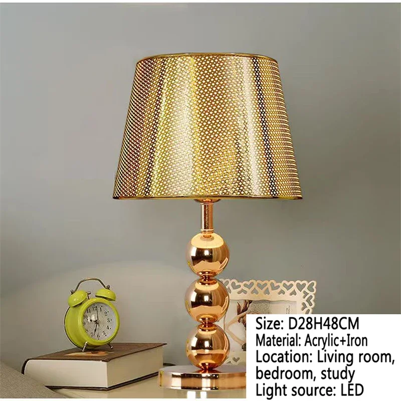 KERWIN Nordic Modern Table Lamp Luxurious Living Room Bedroom Study LED Originality Bedside Desk Light