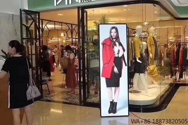 Affiche polychrome d'intérieur LED Vcore HD, affichage P1.86 P2 P2.5 P3, écran numérique sur pied