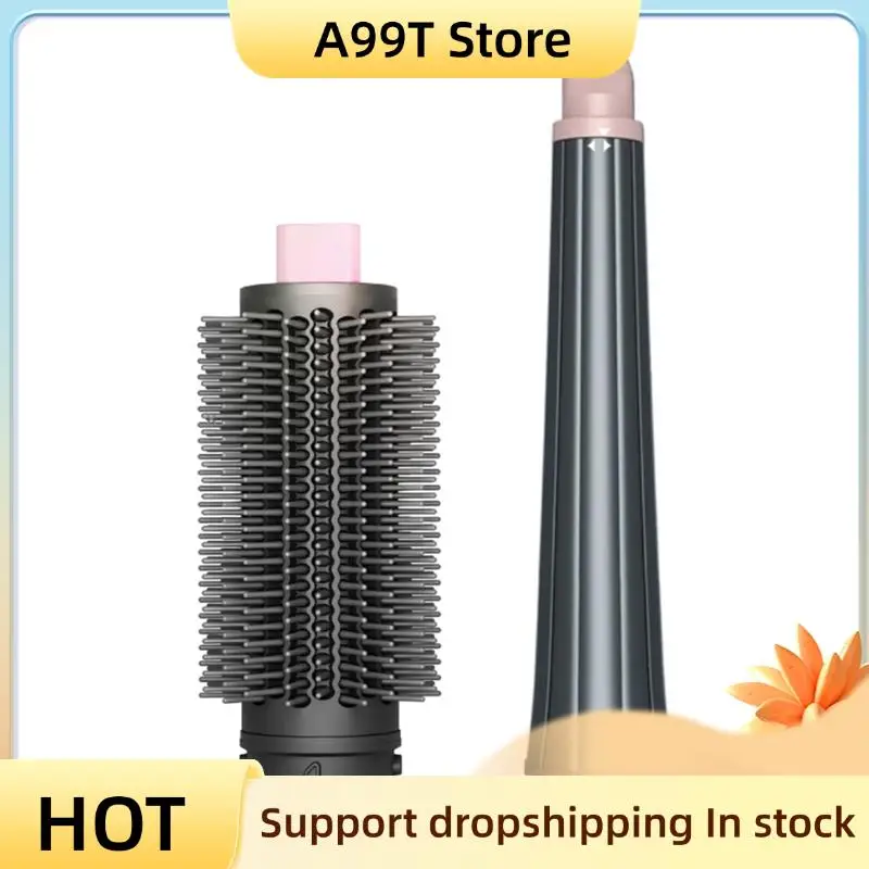 

A99T Round Volumizing Brush 0.78In-1.4In Conical Long Barrels For Dyson Airwrap HS01 HS05 HS08 Curling Iron Attachment