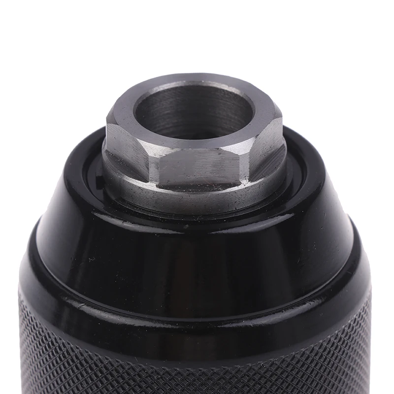 

Новый бесключевой металлический сверлильный патрон с храповым механизмом, самоблокирующийся патрон 10 мм 13 мм, быстросменное преобразование для сверл, метчиков, гнезда и отвертки