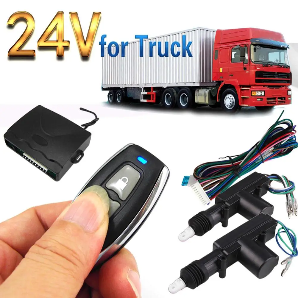 24V Truck Central Lock Waterproof Dustproof for 24V Trucks Engineering Vehicle Wagon