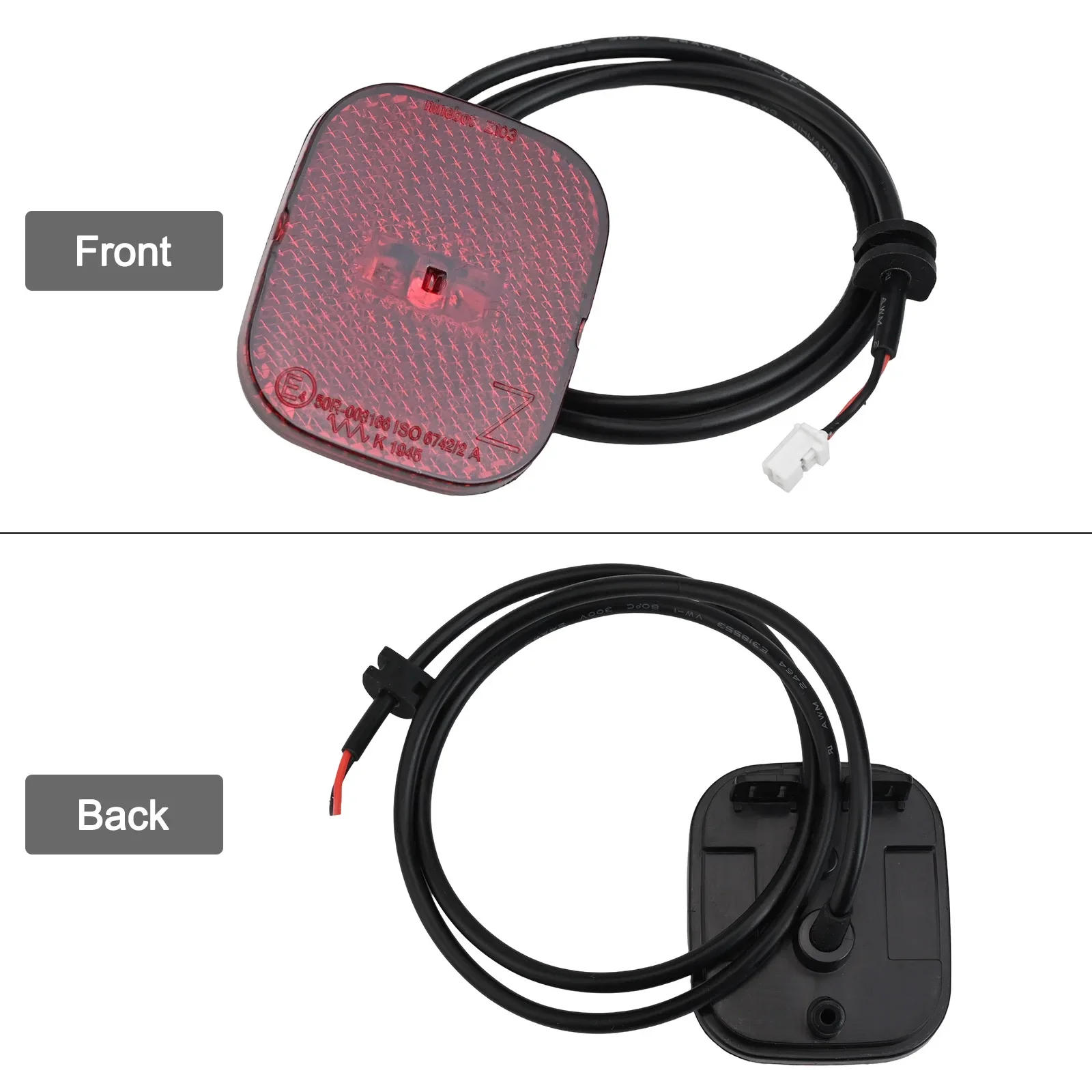 Efficiently Engineered Rear Brake Light Providing Enhanced Visibility and Protection on the For Ninebot G2 Max Electric Scooters