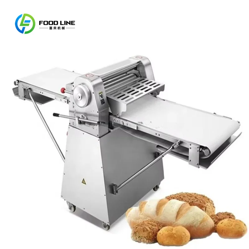 Customized Automatic Vertical Puff Pastry Laminating Machine for Bakeries Egg Tart Crust & Crescent Roll Dough Nuts Compatible