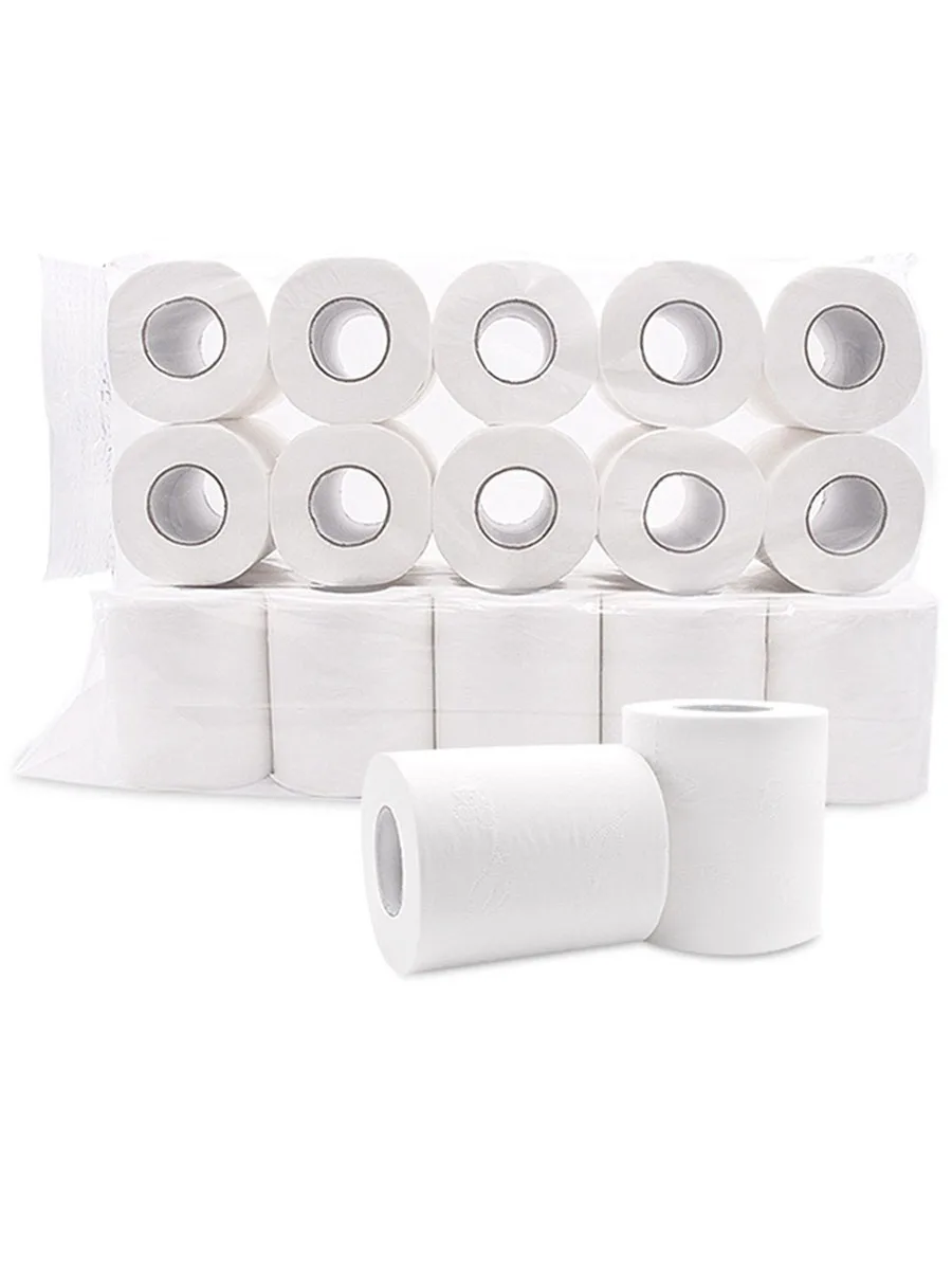 ورق تواليت، ورق لف مجوف، إقامة منزلية، ورق لف يومي وتجاري، ورق تواليت، كمية كبيرة من لفة مجوفة #1