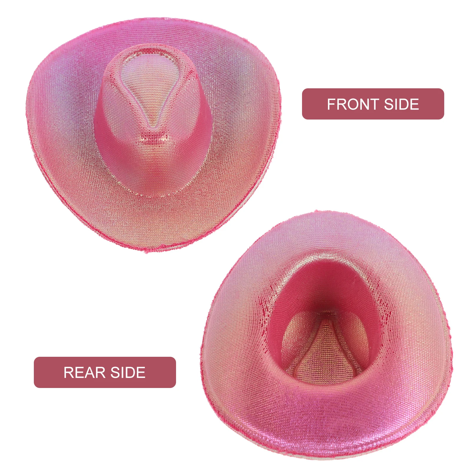 6 قطعة قبعات سمبريرو صغيرة زجاجة النبيذ توبر ديكورات الحفلات الغربية كب كيك القبعات العالية غطاء زجاجة يغطي عطلة احتفالية #2