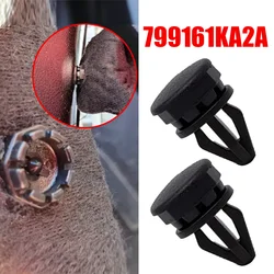 2X Parcel Shelf Clips Rear Plastic Button Bootlid Interior Trunk Hanger Cargo Hook Fastening Brackets Rivet For Nissan Juke F15