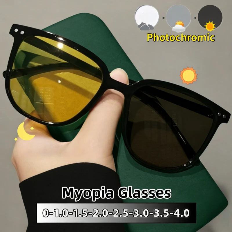 

Driving Special Photochromic Night Vision Myopic Glasses Use Both Day and Night for Daytime Shading and Night Brightening