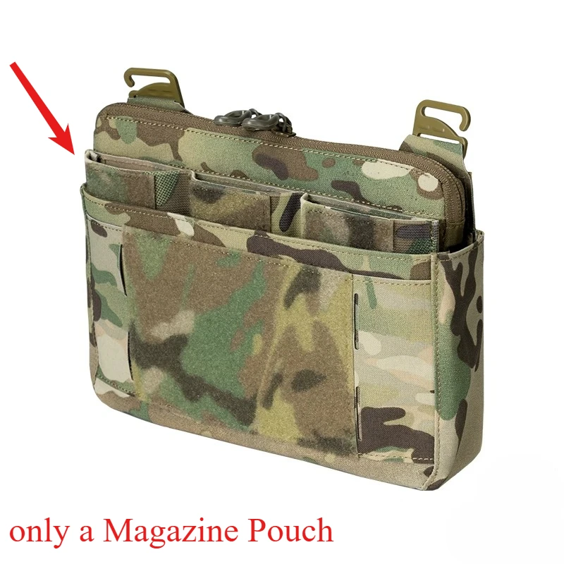 Built in Partition Bag 556 Triple Magazine Bag Accessory DOPE Elastic Partition Bag