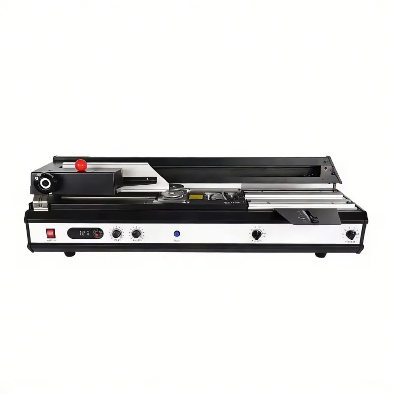 

A4 Thermal Glue Book Binder Fully Automatic Desktop Hot Melt Binding Equipment Office Document Folder Stapler For Printing Store