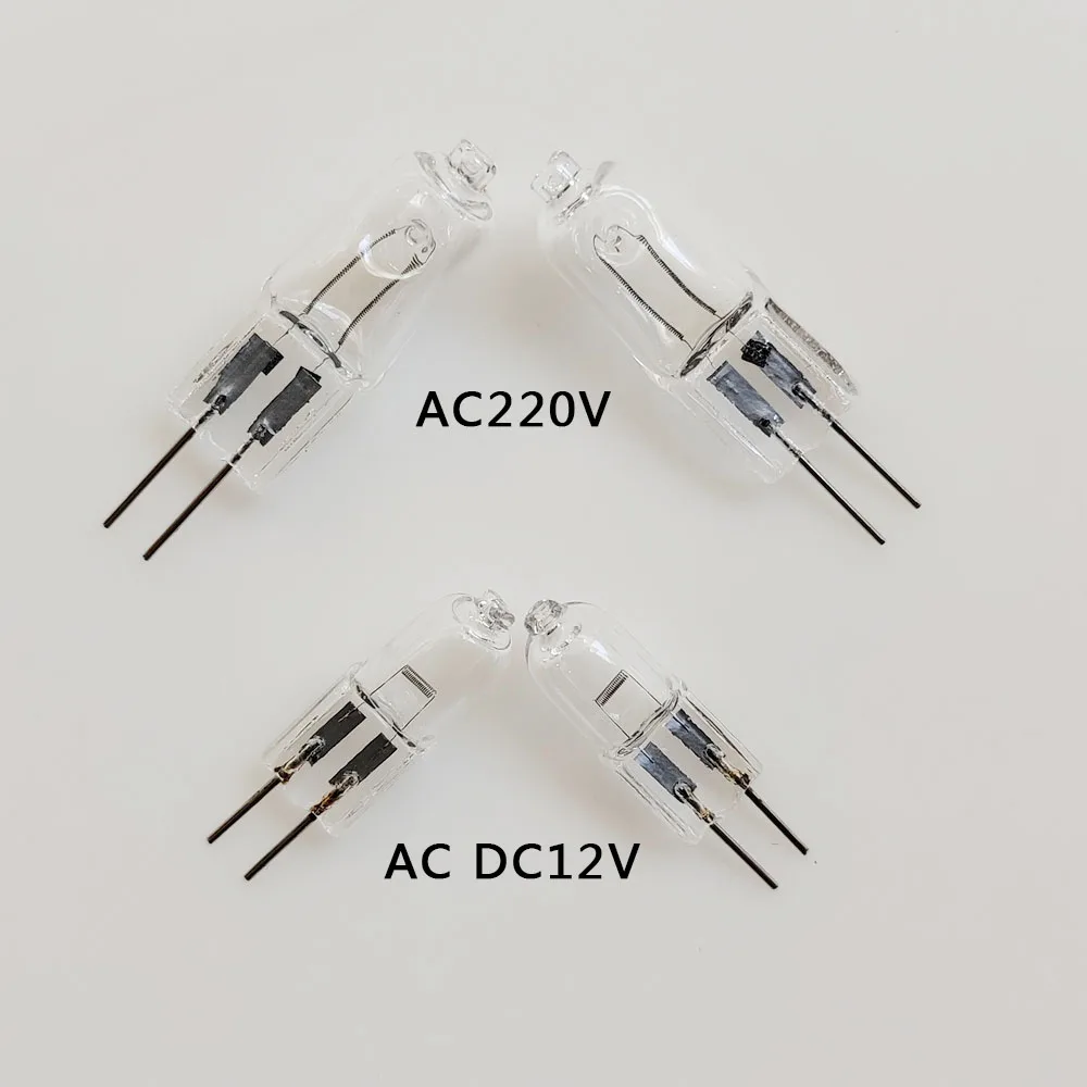 10pcs G4 Halogen Bulb 12V 20W or 220V 35W G4 Halogen Bulbs Light Globe Lot JC Bi-Pin LED Lamp Warm White Replace LED Lamp