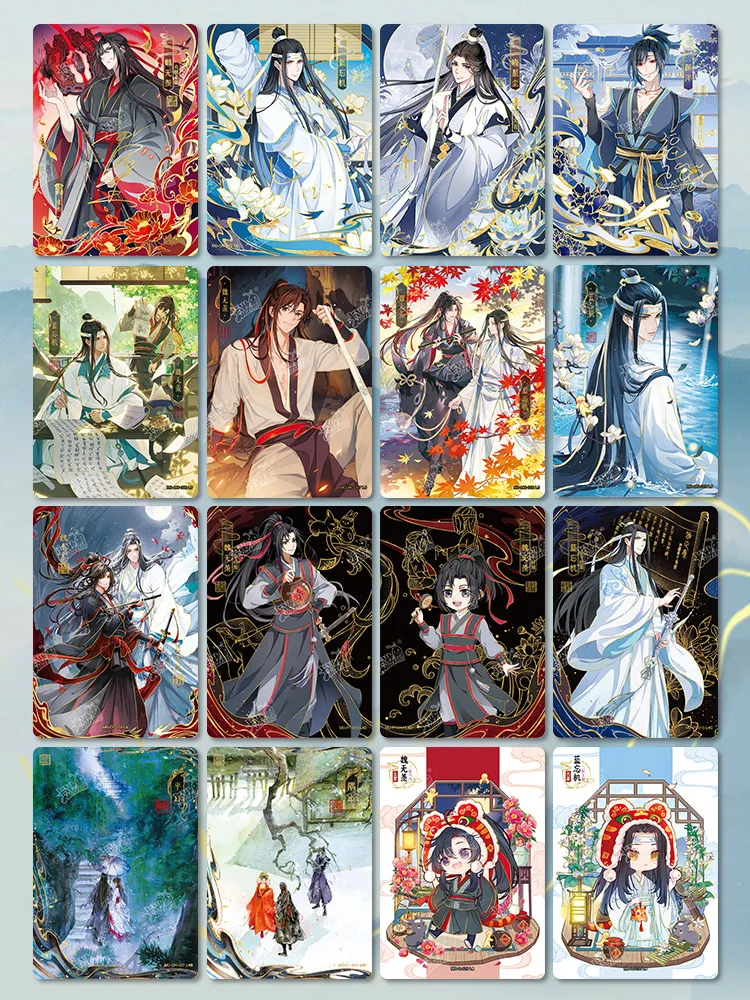 KAYOU Collection Cards Genuine Mo Dao Zu Shi Drunk Dreams Signature Card Wei Wuxian Lan Wangji full Set Of For Kids Xmas Gifts