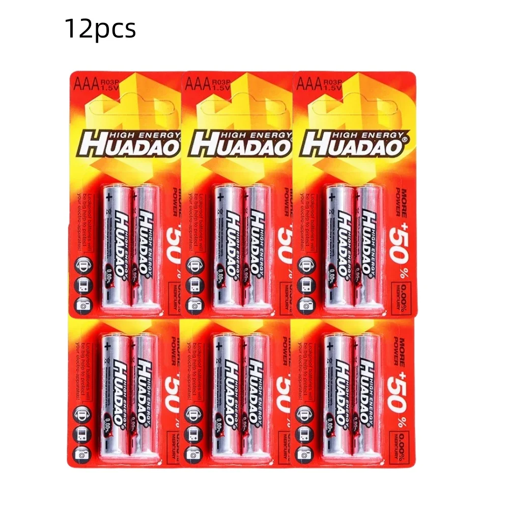 Alkaline batterij AAA Hoge Vermogen 1.5V Droge Batterijen voor Zaklamp Klok Afstandsbediening Lange Houdbaarheid Bulk AAA Wegwerpbatterijen