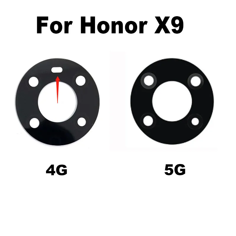 Original For Huawei Honor X9 Back Camera Glass Lens Rear Camera Glass With  Adhesive Sticker Glue  4G 5G