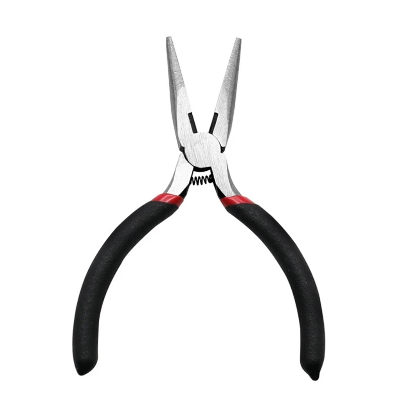 

Long Pliers Straight Needle Nose Pliers 5" Needle Nose Pliers with Side Cutter Multi-functional Mechanics Home Hand Drosphip