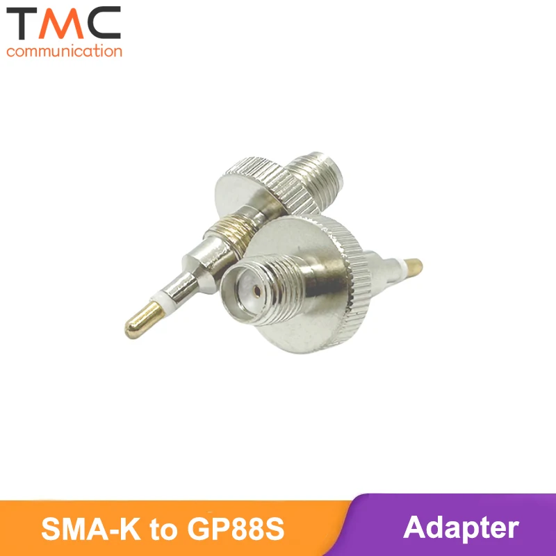 Pure Copper RF Connector SMA Female to Test GP88S GP328 GP338 Walkie Talkie Radio Antenna Adapter