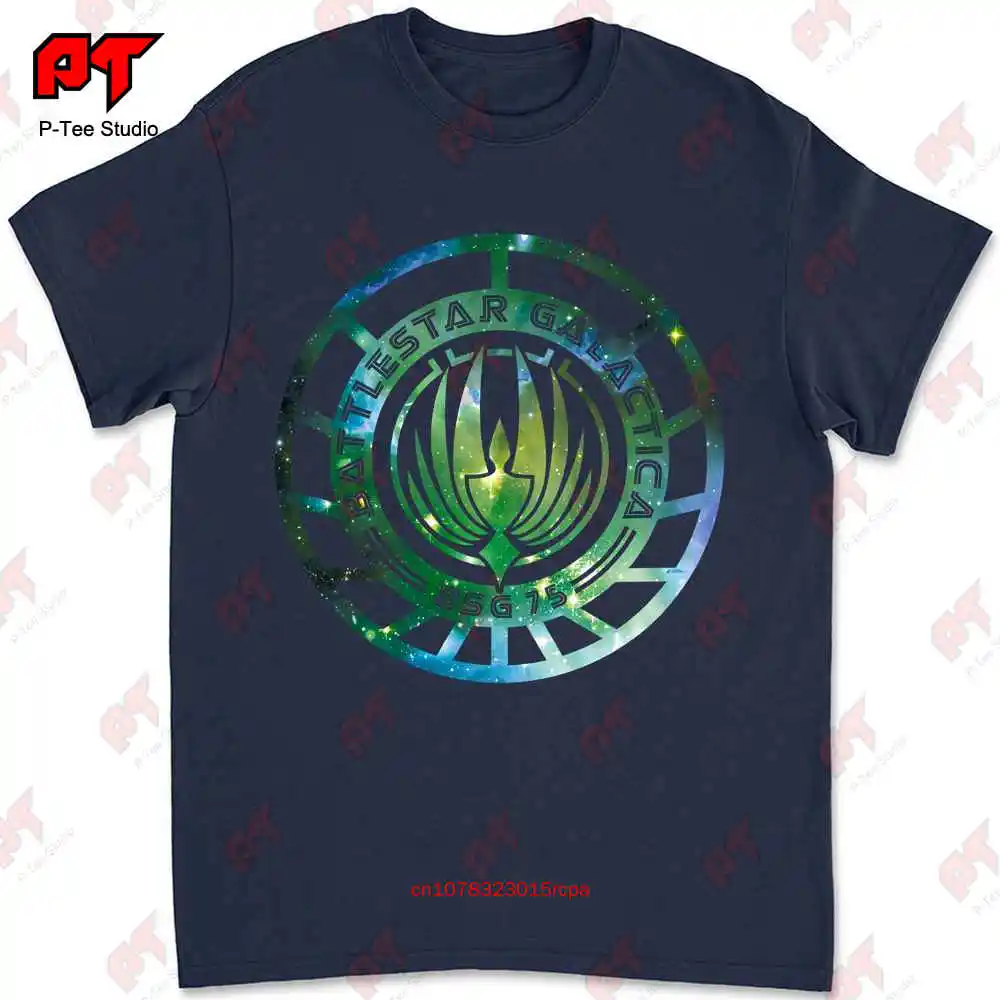 Battlestar Galactica Galaxy Emblem T-shirt W822