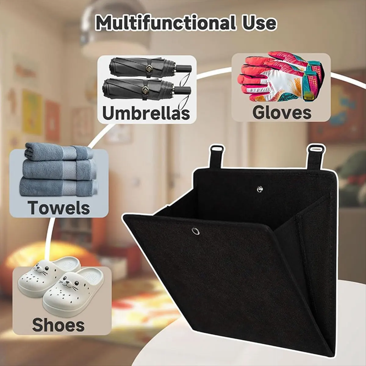 New Wall Shoe Racks 4 Pack, Foldable RV Shoe Rack, Self-Adhesive RV Shoe Organizer, RV Storage and Organization