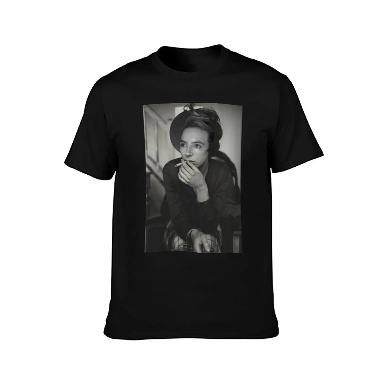 Villanelle smoking T-Shirt Large Size Loose Casual Tee T-Shirt