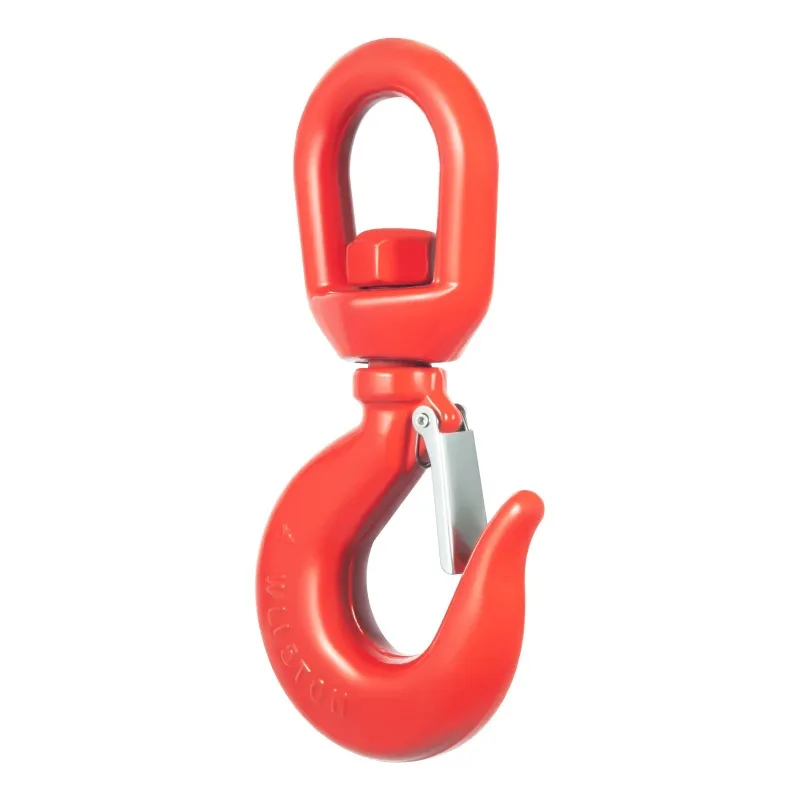 5T is suitable for trailer, truck, and building locking swivel hooks, heavy-duty swivel hooks with safety buckles