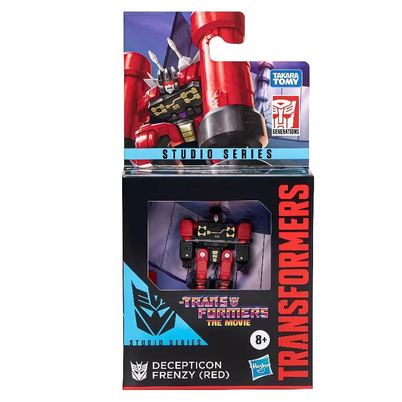 Op voorraad Hasbro Transformers Classic Toys Studio Series Frenzy Rode Vervorming Robot Action Figure Model Verzamel Hobby Speelgoed