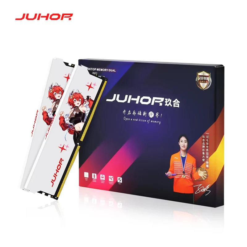JUHOR DDR4 RAM 32GB (16GBX2) 3600MHz
