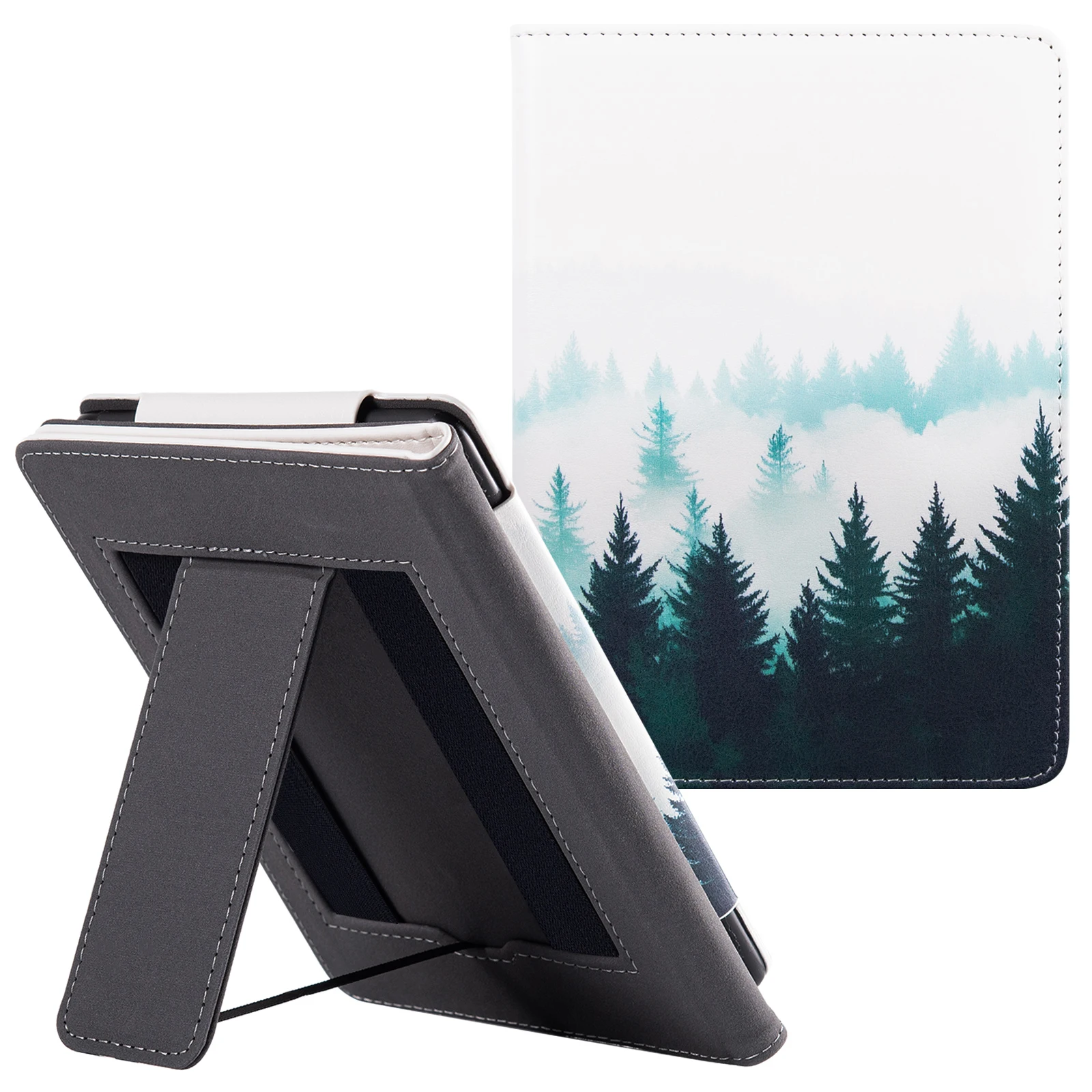 

Stand Case for Boox Livingstone 3/Boox Livingstone 2 | with Auto Sleep/Wake | PU Leather Sleeve Cover with Hand Straps