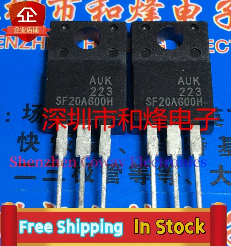 10PCS-30PCS  SF20A600H   TO-220F     In Stock Fast Shipping