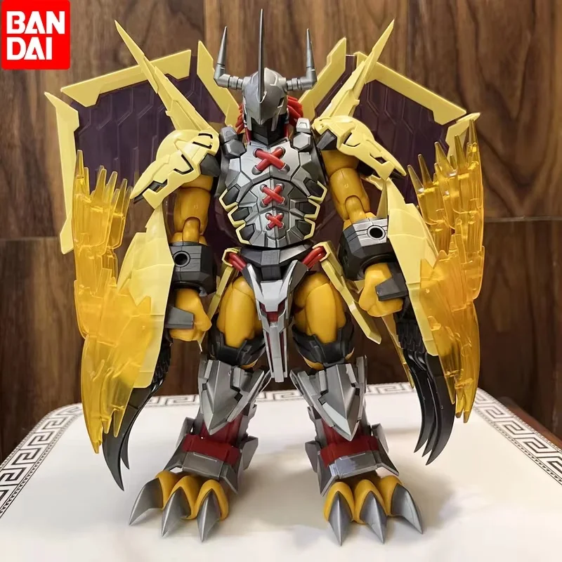 In Stock Original Bandai New Spirits Figure-rise Standard Amplified Digimon Adventure Wargreymon Anime Action Figure Model Toys