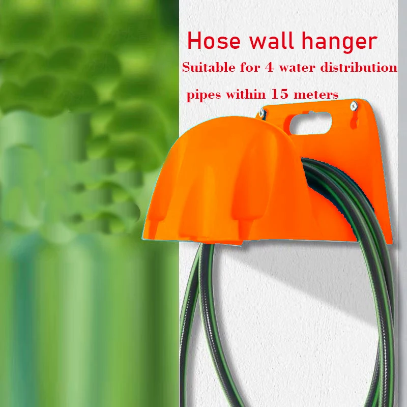 Wall Mounted Garden Irrigation Hose Pipe Hanger Plastic Rack Tap Watering Hose Organizer Storage Holder Pipe Winding Frame  ﻿