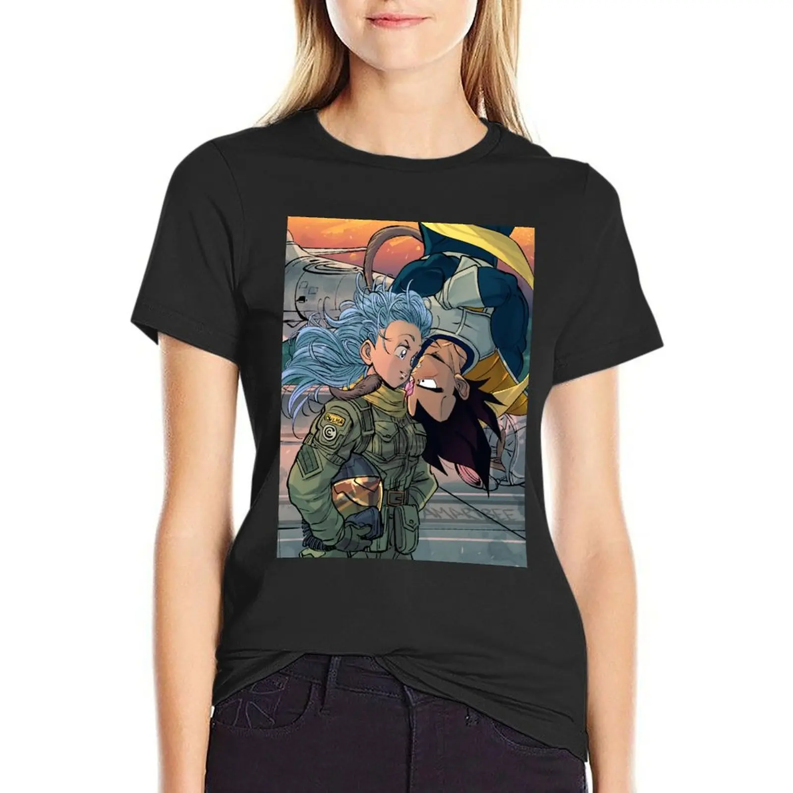 ufo T-Shirt cute tops tees aesthetic clothes graphics new edition t shirts for Women