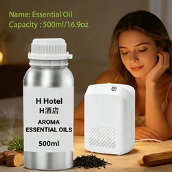 500ml Essential Oil Hotel Pure Plant Air Freshener Aroma Essential Oil Home Long-Lasting Fragrance for Diffusers