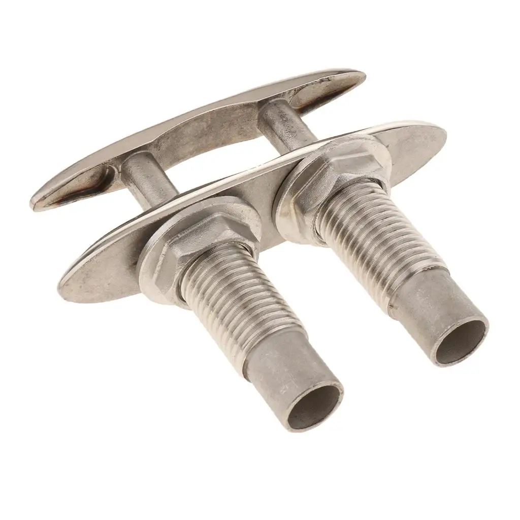 

5" 316 STAINLESS STEEL / PULL FLUSH MOUNT LIFT CLEAT-Boat/Marine